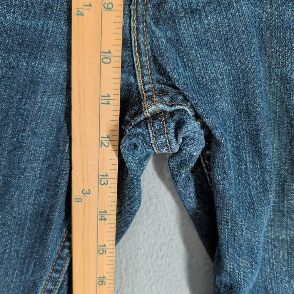 Levi's 514 Jeans Men 36x30 Blue Straight Leg Denim Pants Casual Classic